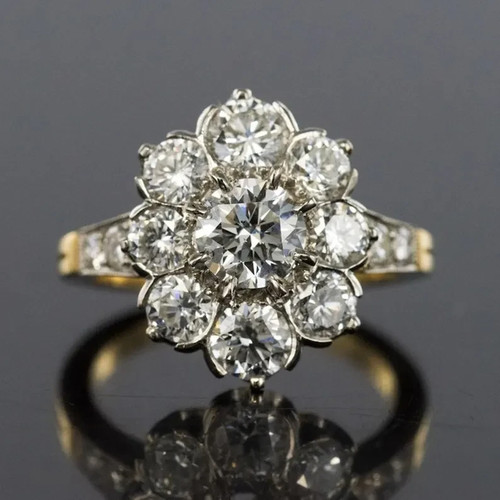 Bague fiançailles en or - bague,