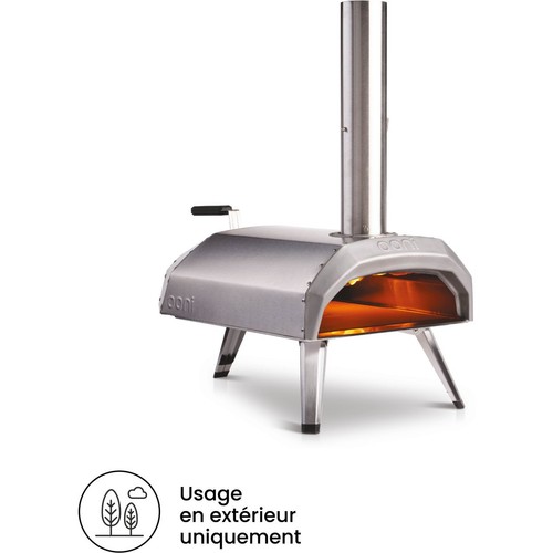 Four pizza charbon ooni - pizza,