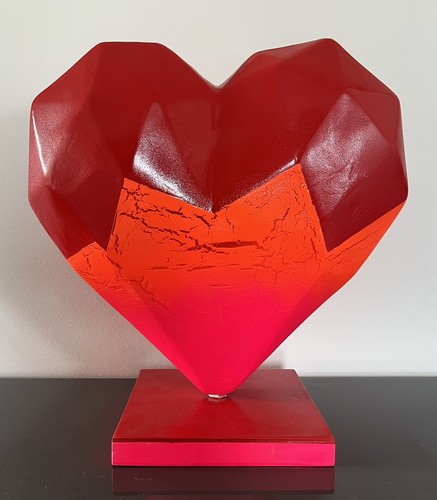 Coeur origami effet - coeur,