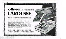 ADVERTISING 105 1954 LAROUSSE encyclopedia dictionary history 