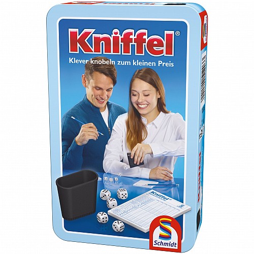 Kniffel boîte métallique - kniffel,