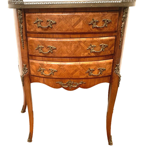 Commode demi lune style - demi, de