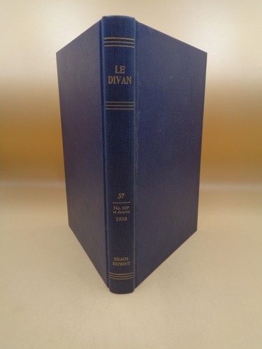 Revue divan 307 - le, n°307
