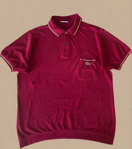 Polo lacoste vintage négligé - lacoste,