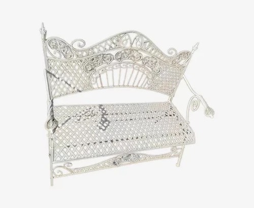 Banc jardin fer - banc, en