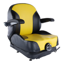 Yellow Black Zero Turn Mower