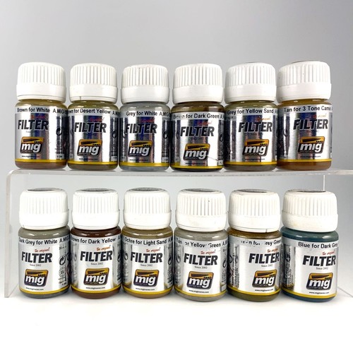 X12 lot peintures - de, mig