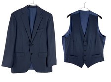 Suitsupply Lazio Veste En Laine Formelle Gilet Costume EU:54; UK/US:44R