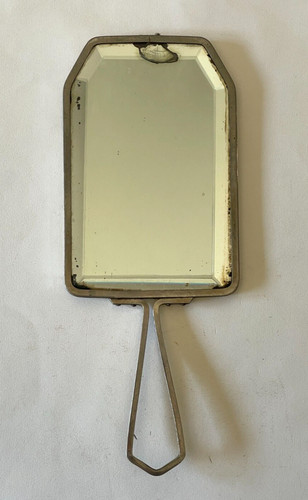 Miroir main ancien - miroir,