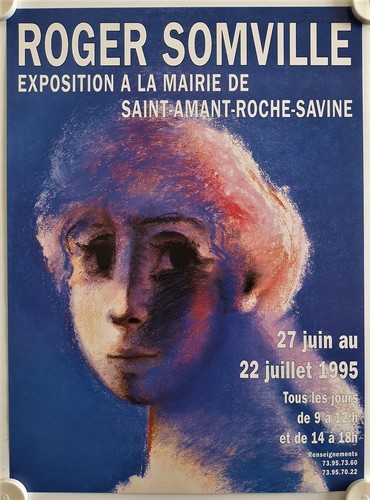 Affiche roger somville - affiche,