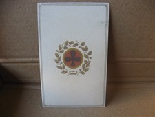 AS de Clover - Rare Chromolithograph - Playing Card 19th Century J. Gringonneur