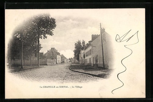 Cpa chapelle serval le - la,