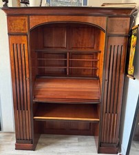 Secrétaire De Bureau Ancien en merisier 