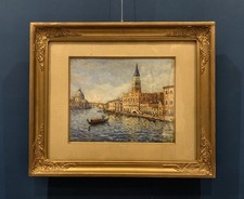 Tableau Gondolier Venise -