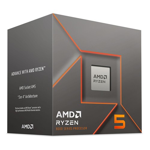 Amd ryzen 8400f with - 5,