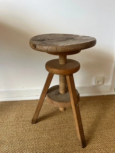 Tabouret atelier hêtre - tabouret, d’atelier