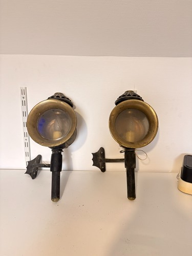 Ancien paire lampe lanterne - paire,