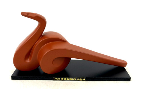 Ancienne statue serpent