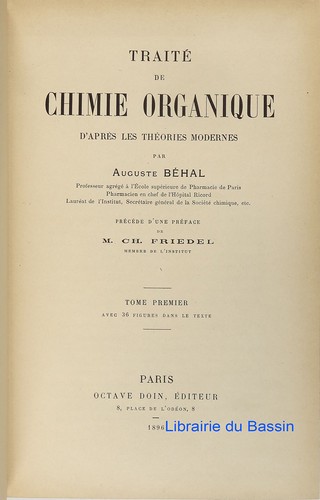 Traité chimie organique - traité,
