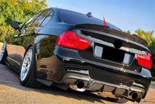 PSM Rear Spoiler Wing Style Fit 2006-2011 BMW 3 Series E90 M3 Sedan Carbon Fiber
