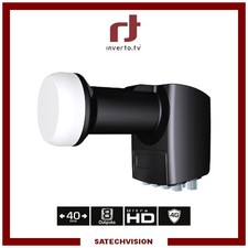 LNB Octo Inverto Black Pro 0,2 dB Gain 65 dB Tête 8 Sorties Full HD 3D UHD