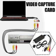 USB Video Capture Card Easy Cap VHS VCR Mini DV Hi8 DVD to Converter-HOT Z9S9
