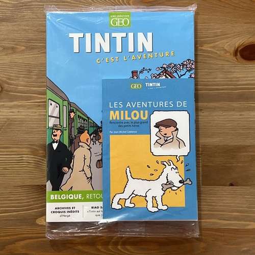 Tintin milou revue géo - et,