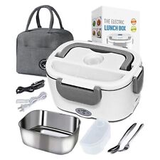 Lunch Box Chauffante Électrique 12 V24V et 220 V pour Voiture et Maison Avec Sac
