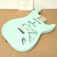 Fender American Performer Strat Alder BODY Satin Surf Green USA Electric Guitar
