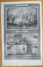 Apocalypse 2 Prints - Large Bible Engraving Mortier - 1700