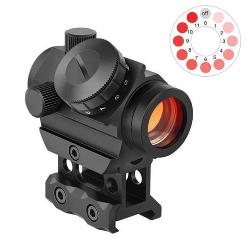 Red dot 2moa avec élévateur - red,