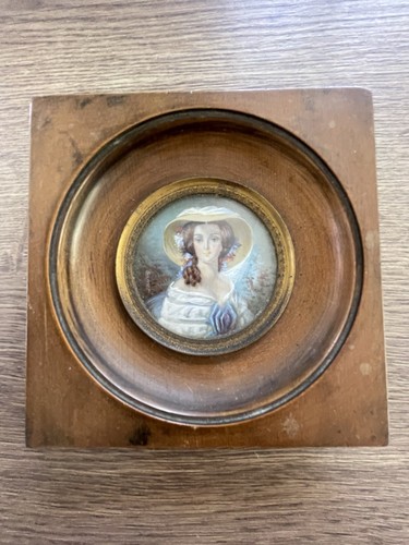 Ancienne peinture miniature
