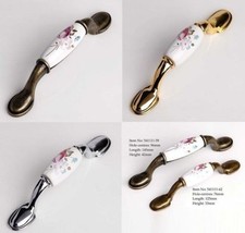 541111 Luxe Garde-robe Tiroir D'armoire Door Cupboard Anse Antique Argent Doré