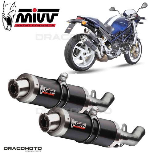 Double échappement ducati - double,