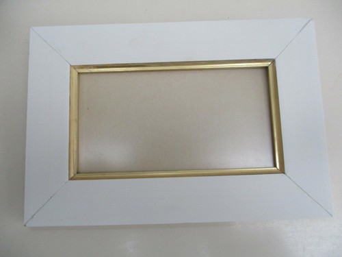 Cadre moderne blanc pour - , sujet