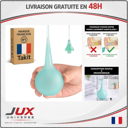 Poire lavement auriculaire - poire, de