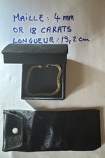 bracelet en or 18 carats