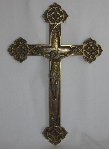 Crucifix croix bronze - croix,