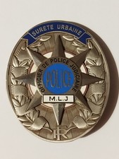 plaque de ceinture police