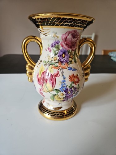 Beau vase céramique signé - vase, en