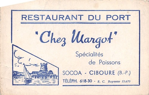 Restaurant chez margot - margot, a
