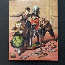 collectible puzzle depicting Napoleon child on a rocking horse