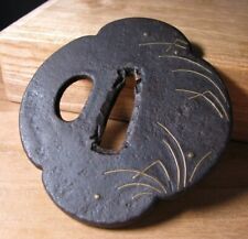 Ancien garde-épée Tsuba Edo