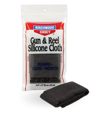 Birchwood Casey BC-30001 Pistolet Moulinet Silicone Tissu 14x15 Gris Nettoyage D