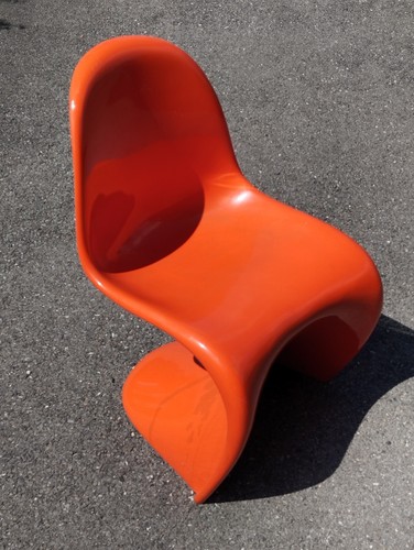 Chaise panton edition hermann - panton,