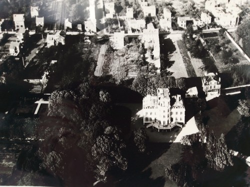Ancienne photo aérienne - ancienne,