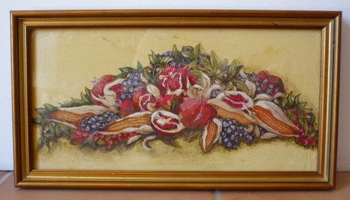 Tableau nature morte fruits - tableau, nature-morte
