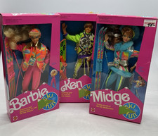 Barbie 1991,  SKI FUN  Barbie