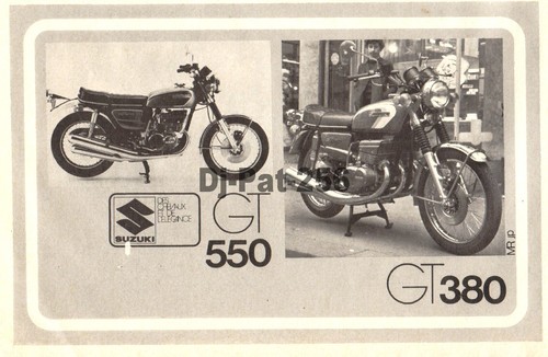 Publicité moto suzuki - moto,