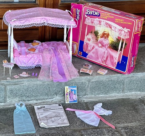 Barbie canopy bed dream - bed,